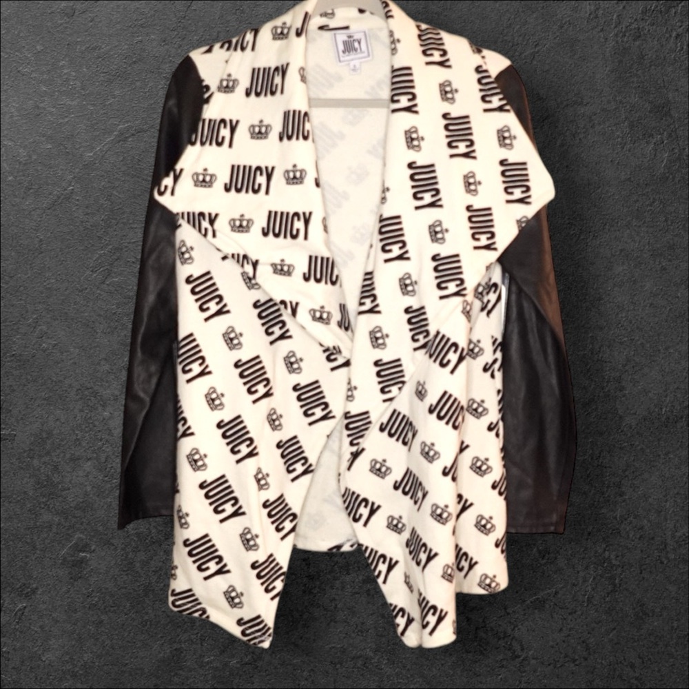Juicy Couture Black and Cream Cape Jacket๐ฅณ๐ฅณโโ - Picture 2 of 2